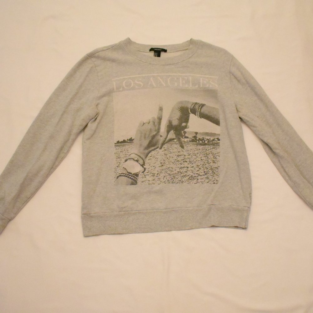 Thick Gray Sweatshirt